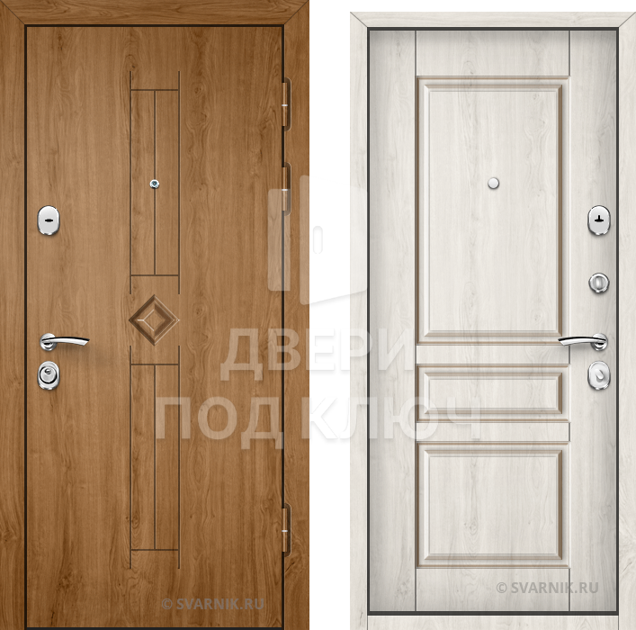 Антивандальная металлическая дверь ДПК-1090